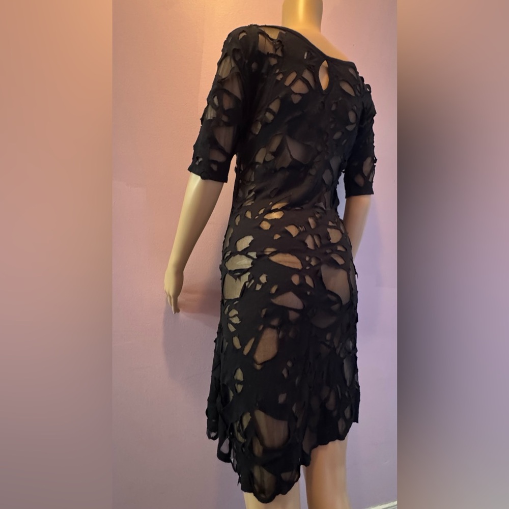 Nocturne Duo Sculpted Ruched Two-Piece Dress - Picture 8 of 13